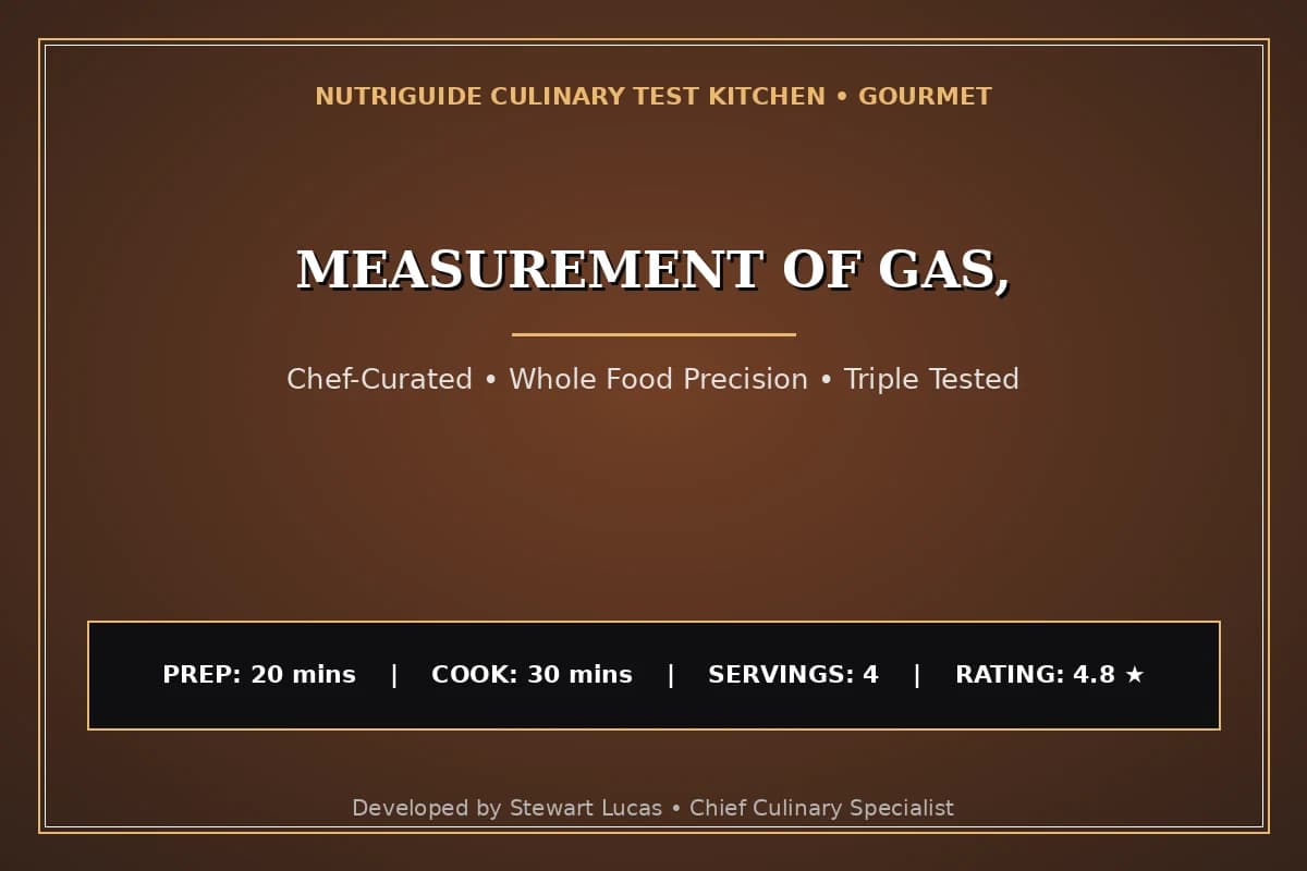 Measurement Of Gas,