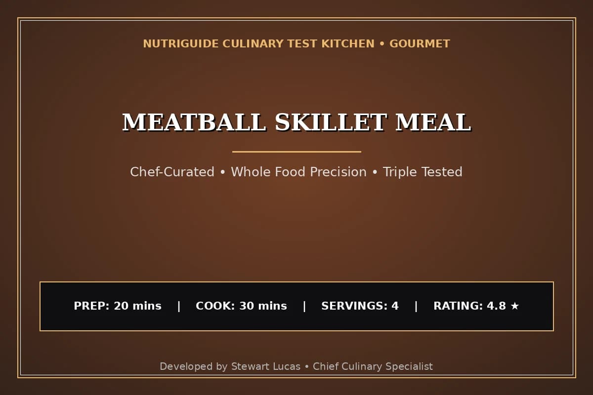 Meatball Skillet Meal