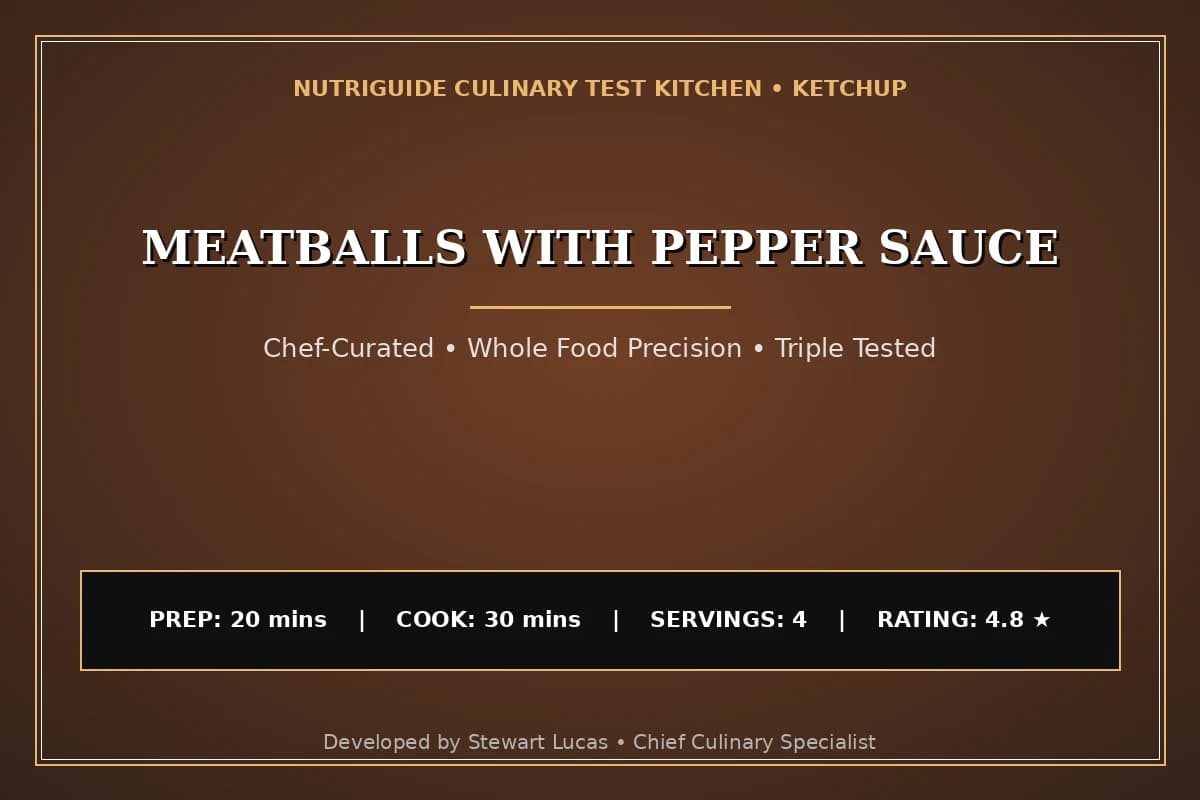 Meatballs With Pepper Sauce