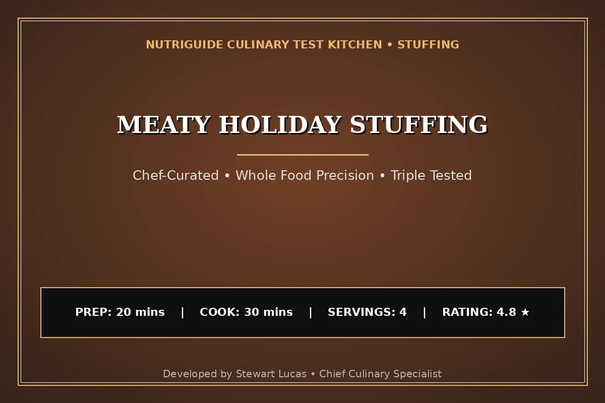 Meaty Holiday Stuffing