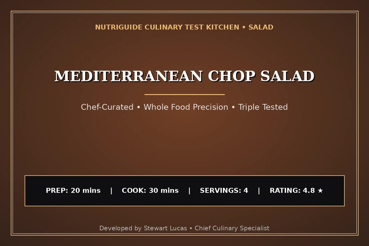 Mediterranean Chop Salad