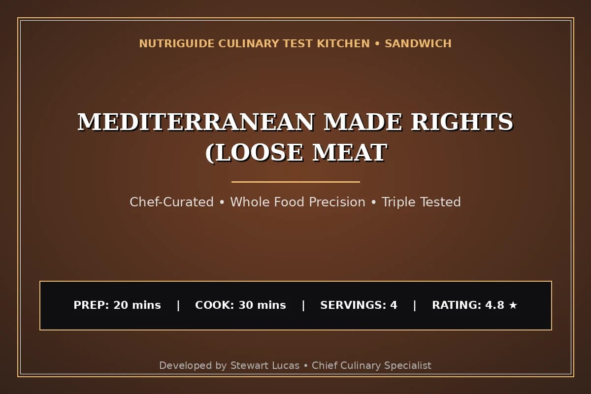 Mediterranean Made Rights (Loose Meat