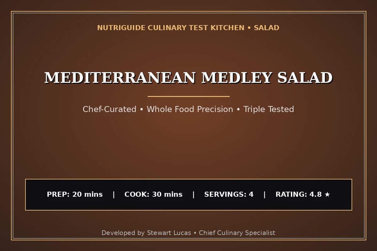 Mediterranean Medley Salad