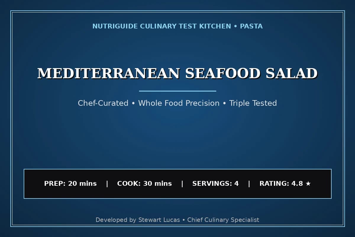 Mediterranean Seafood Salad
