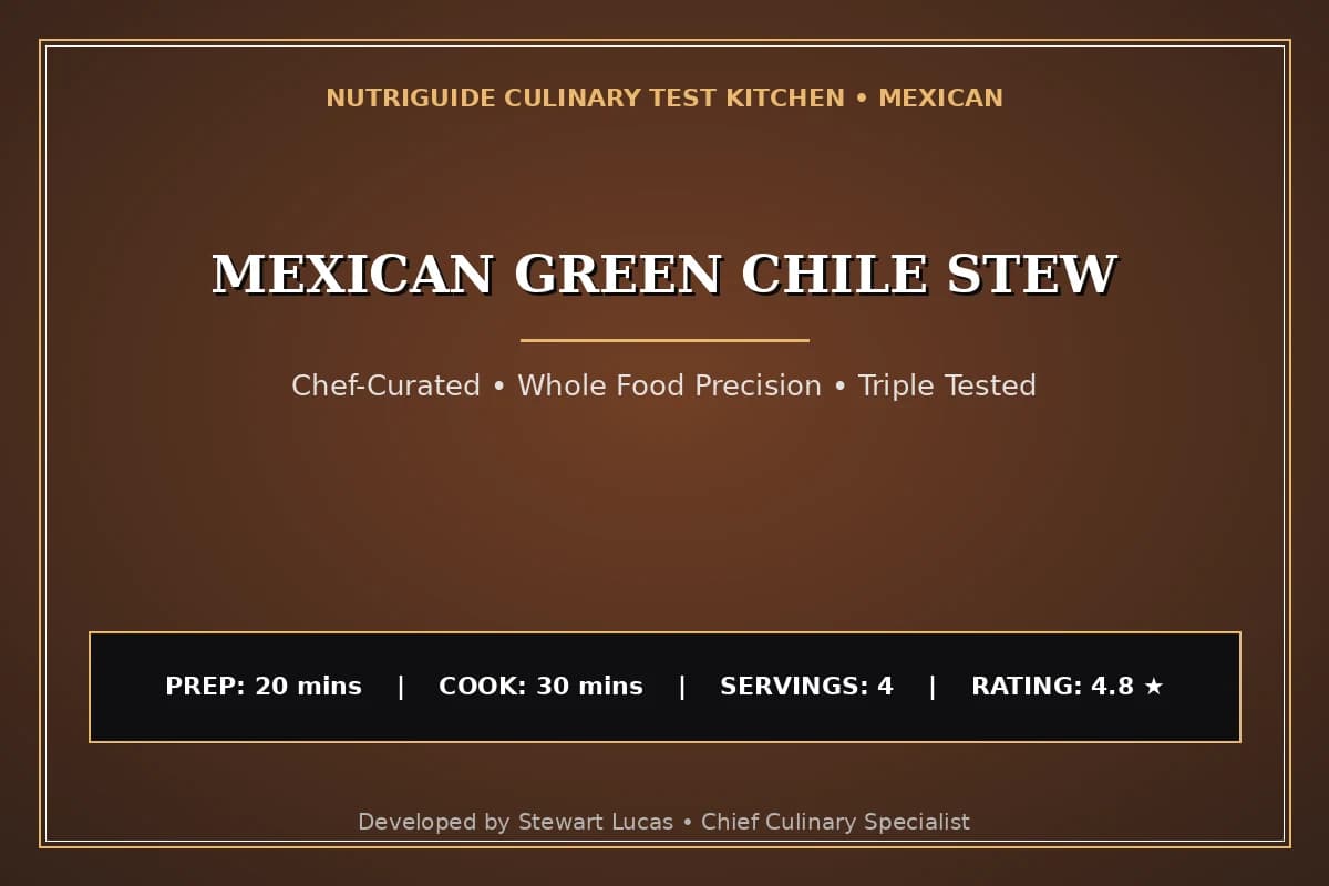 Mexican Green Chile Stew