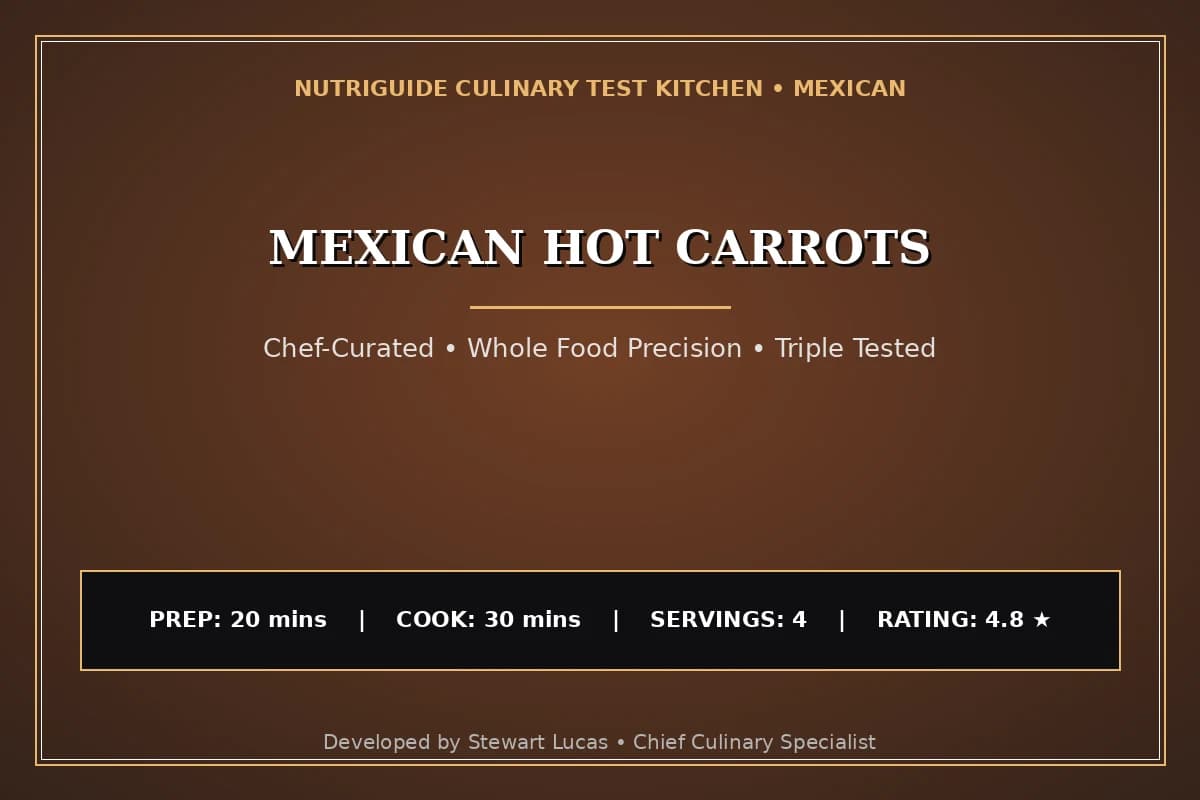 Mexican Hot Carrots