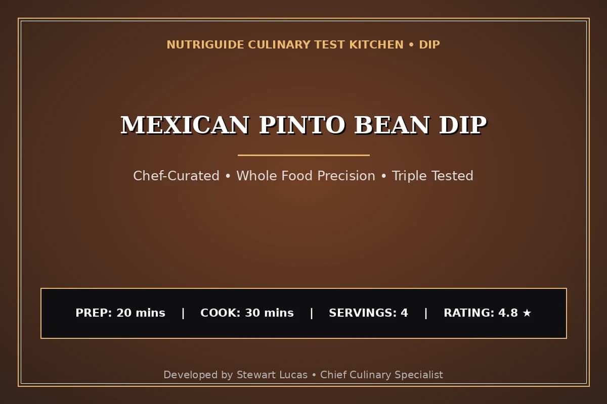 Mexican Pinto Bean Dip