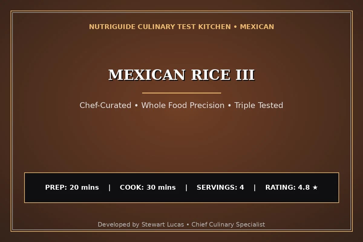 Mexican Rice Iii