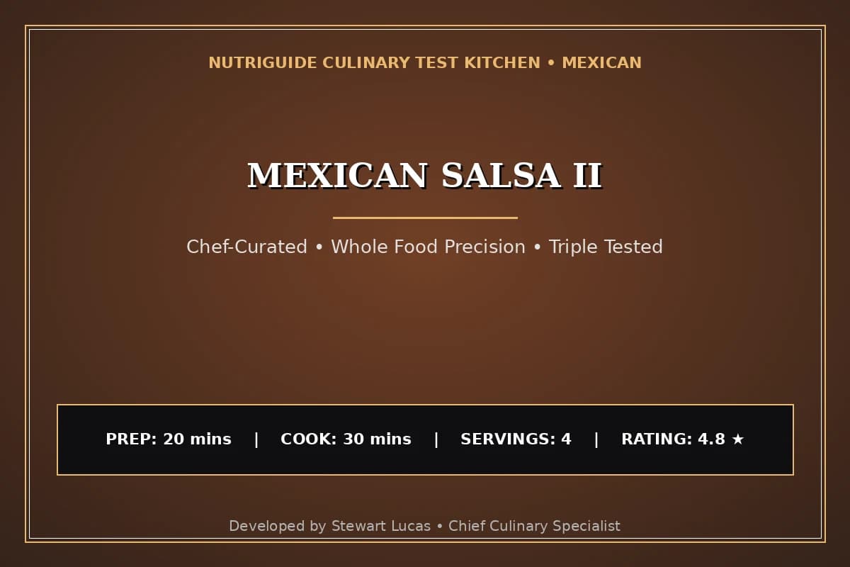 Mexican Salsa Ii