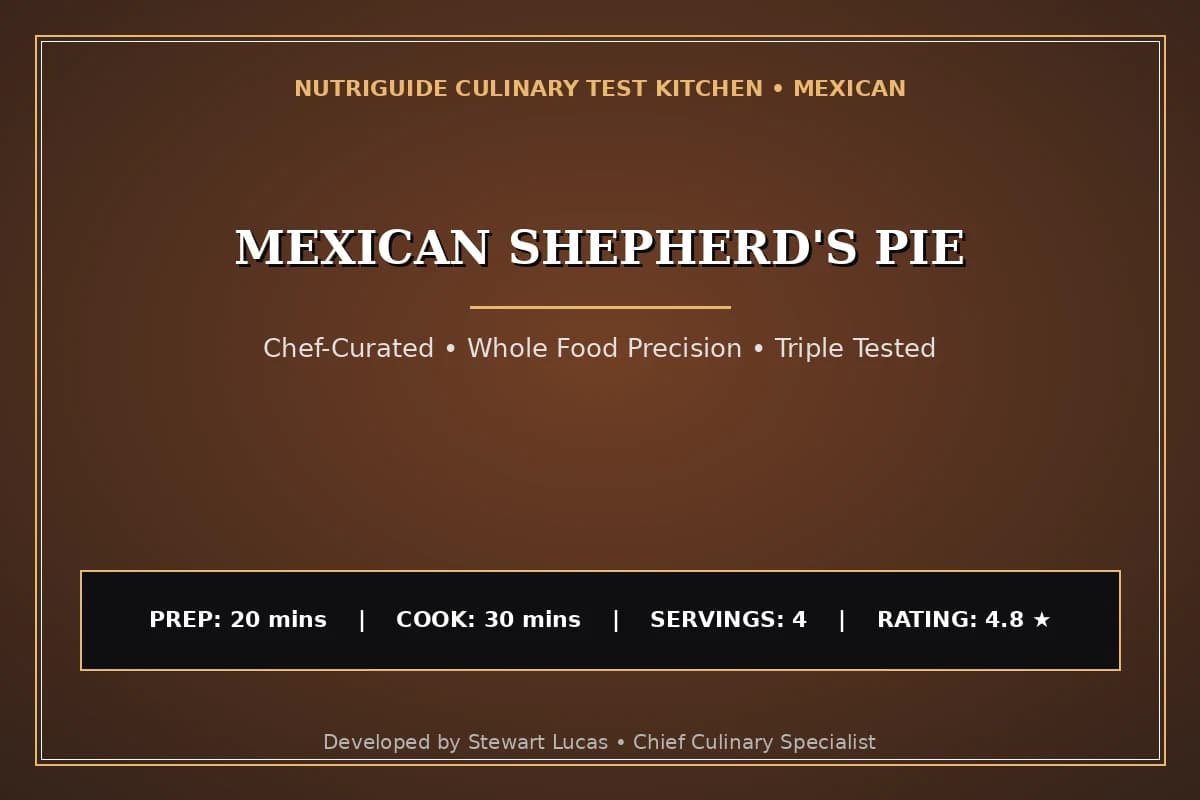 Mexican Shepherd'S Pie
