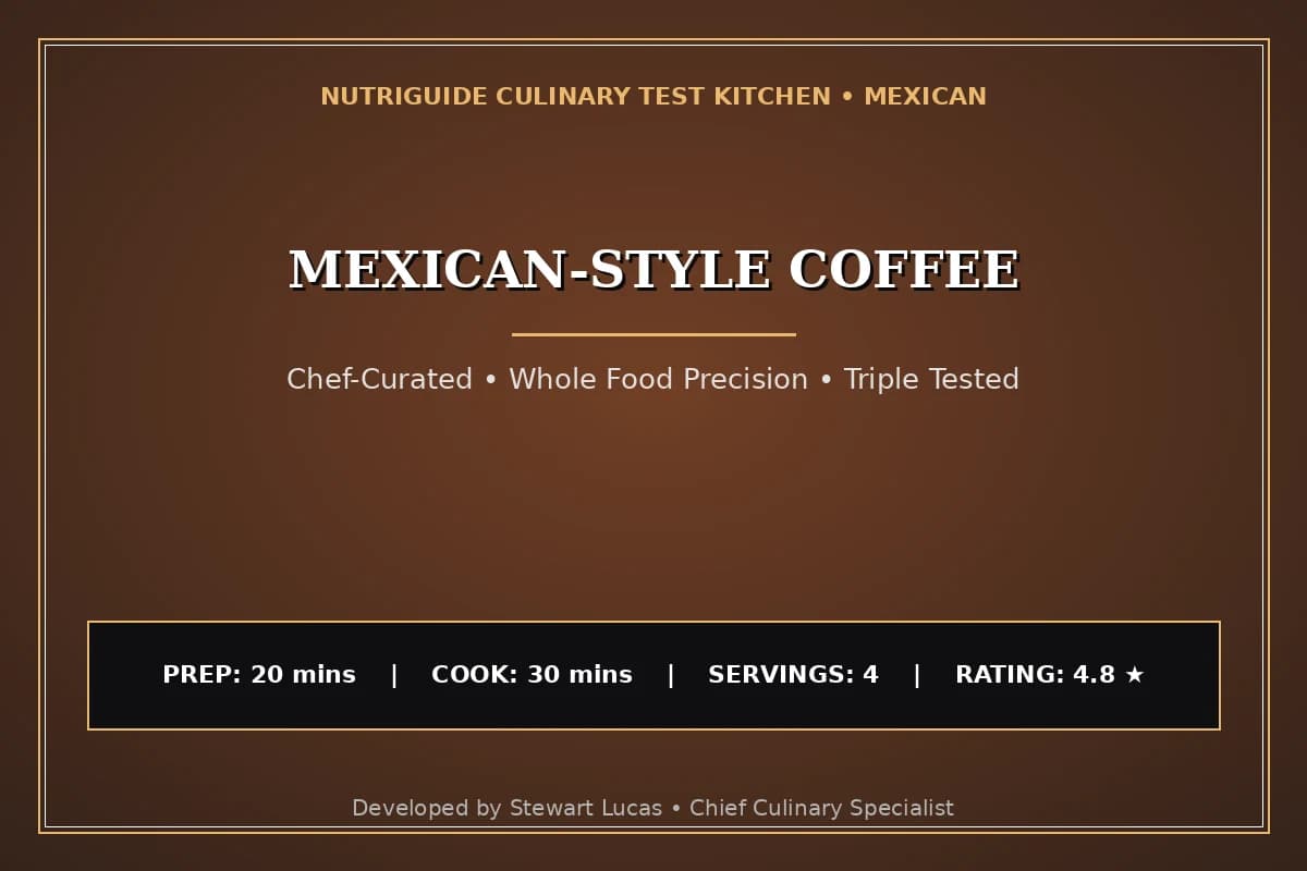 Mexican-Style Coffee
