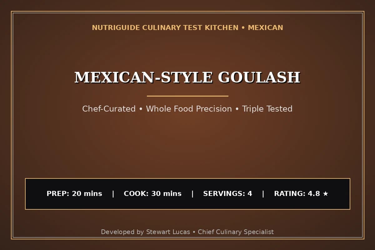 Mexican-Style Goulash