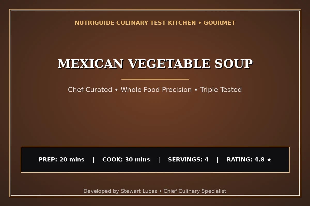 Mexican Vegetable Soup