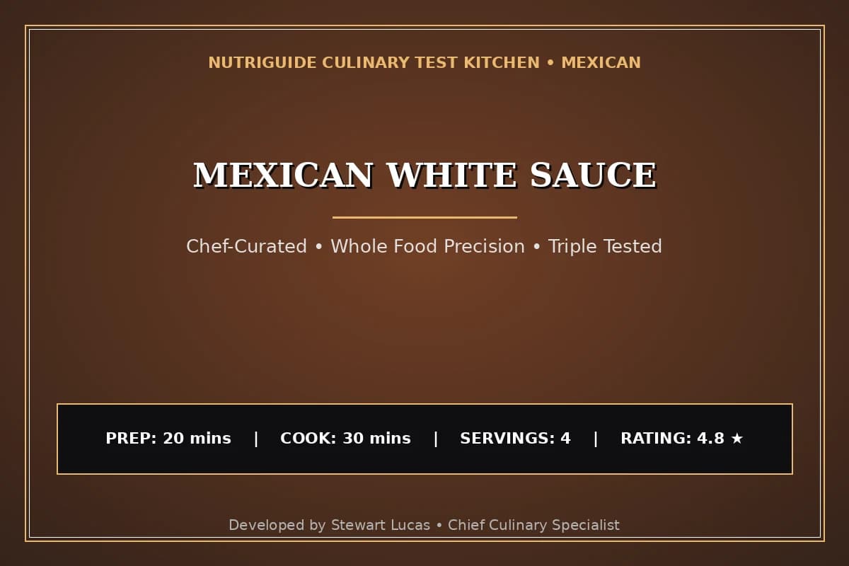 Mexican White Sauce