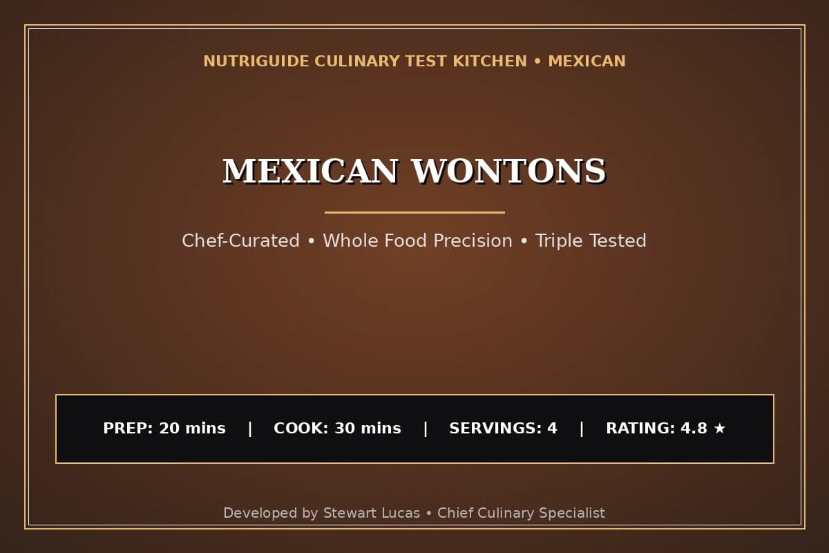 Mexican Wontons