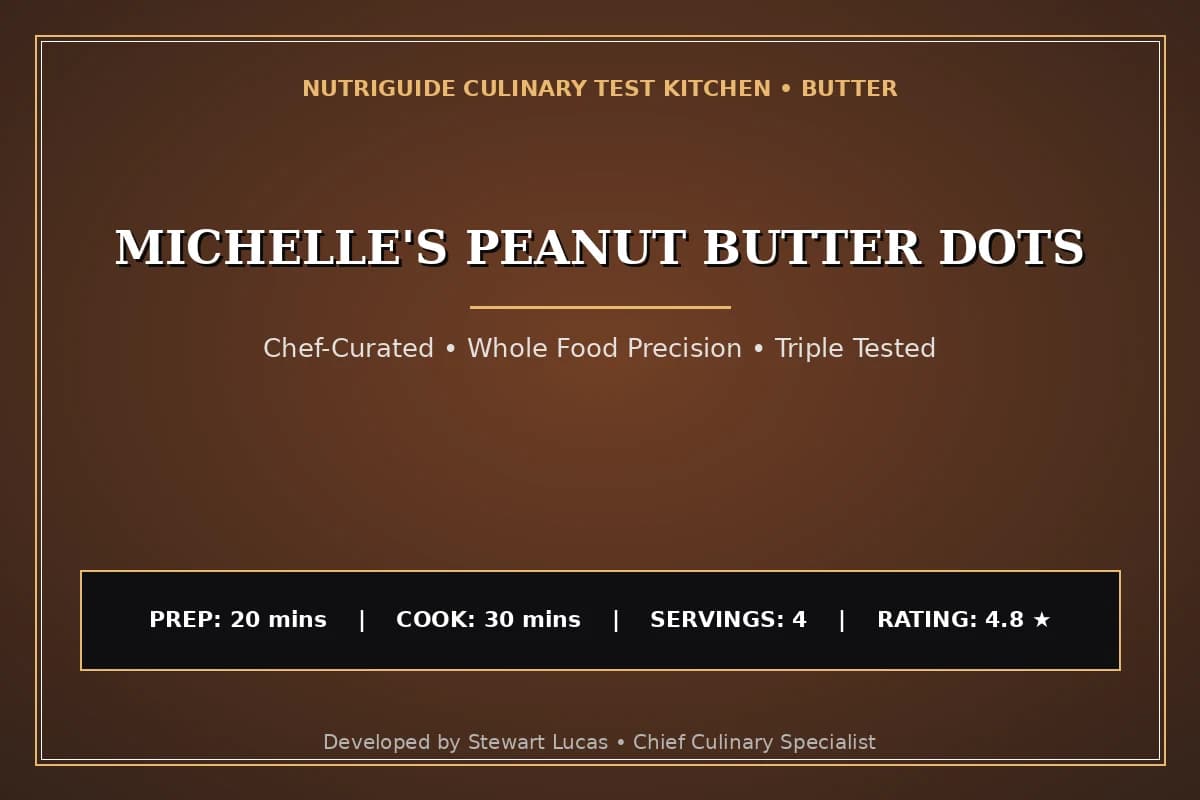 Michelle'S Peanut Butter Dots