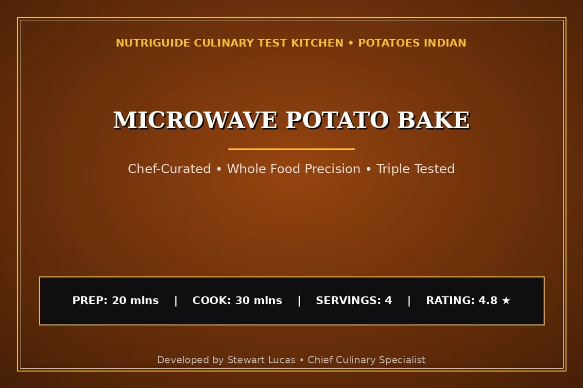 Microwave Potato Bake