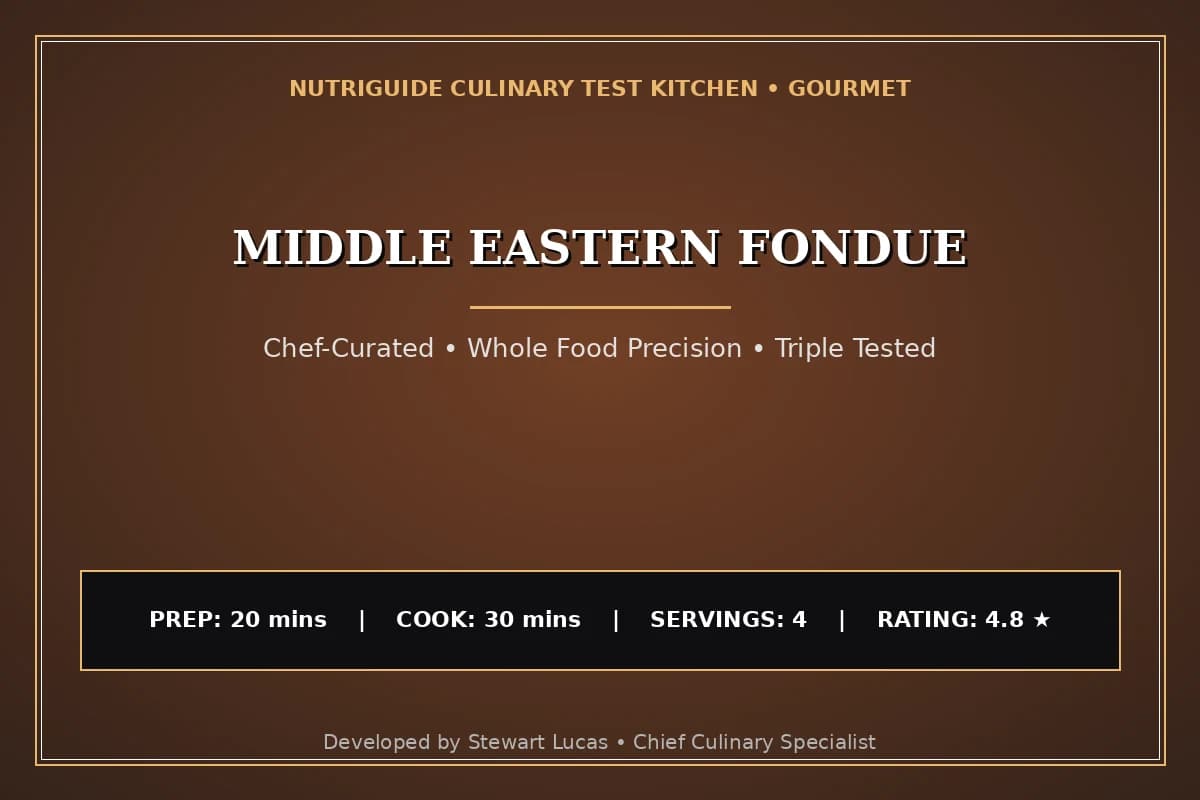Middle Eastern Fondue