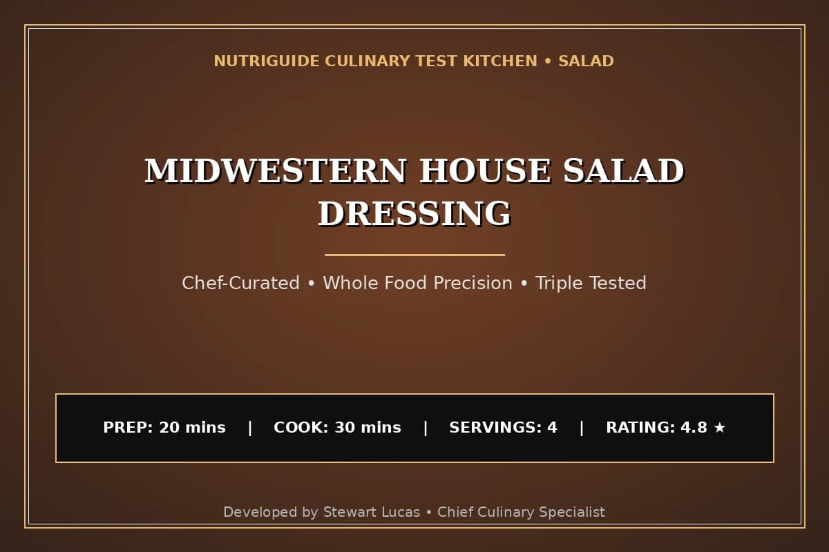 Midwestern House Salad Dressing