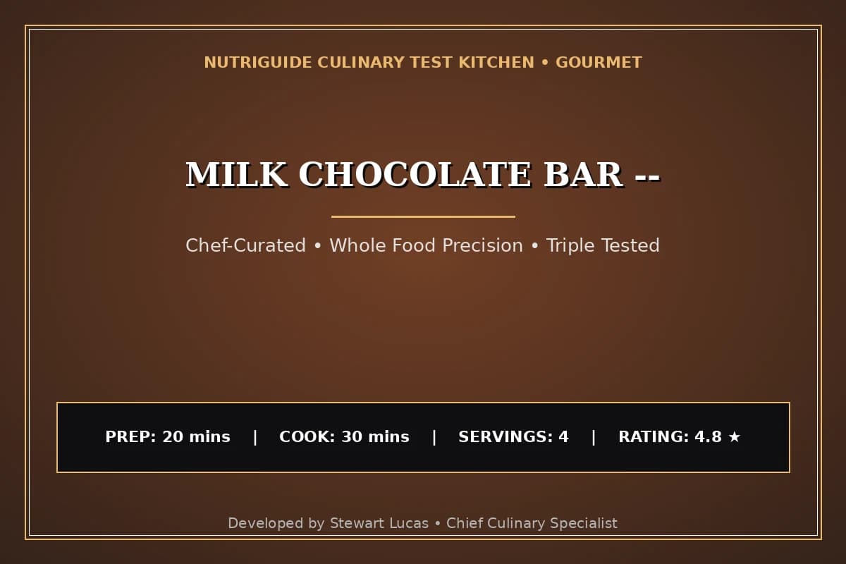 Milk Chocolate Bar --