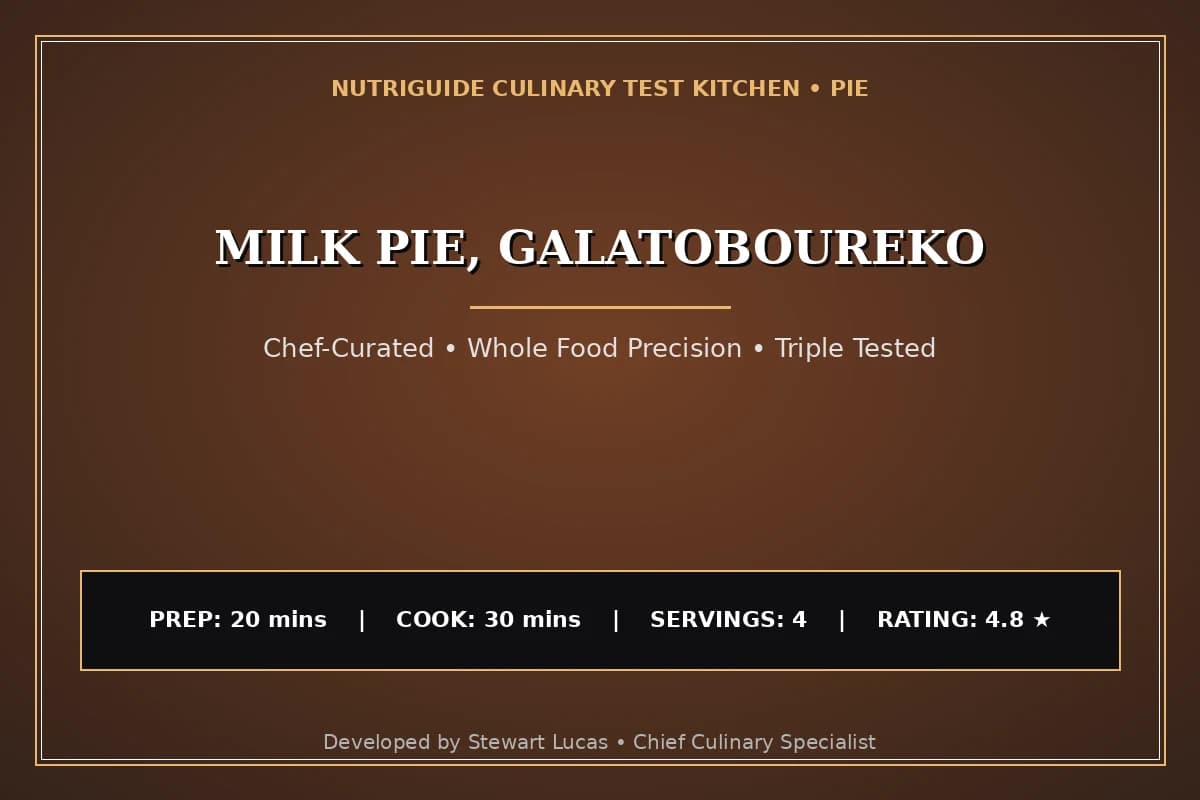 Milk Pie, Galatoboureko