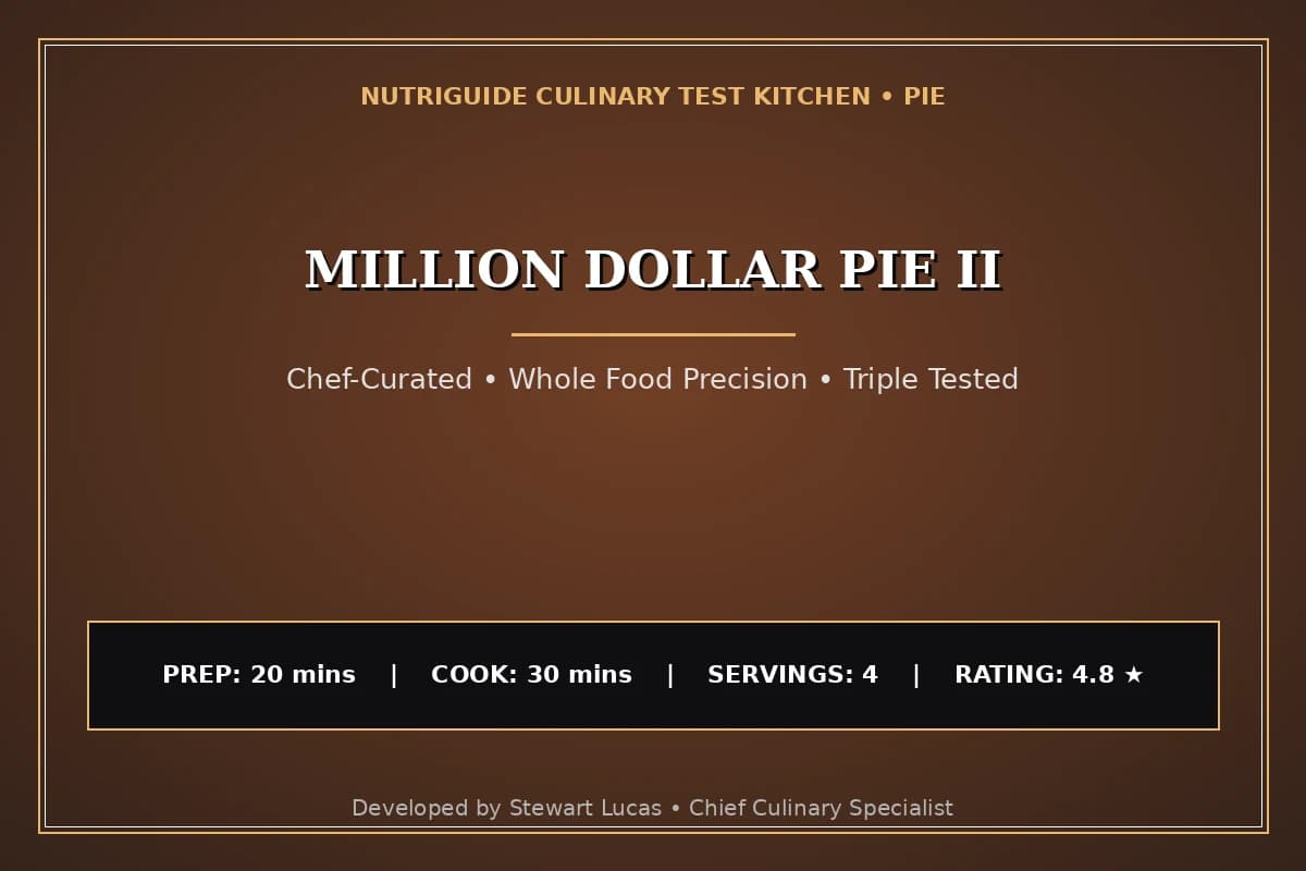 Million Dollar Pie Ii
