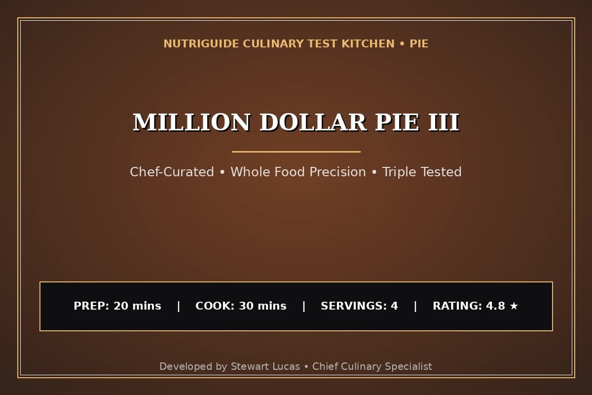 Million Dollar Pie Iii