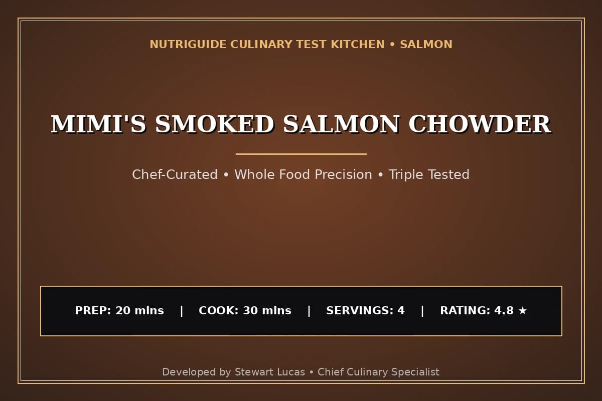 Mimi'S Smoked Salmon Chowder