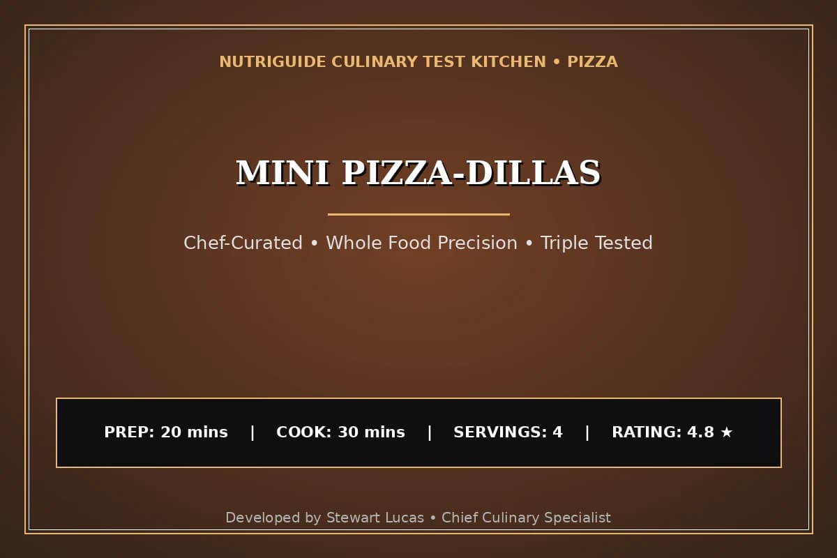 Mini Pizza-Dillas