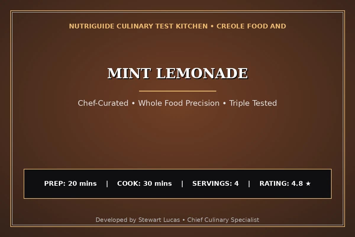 Mint Lemonade
