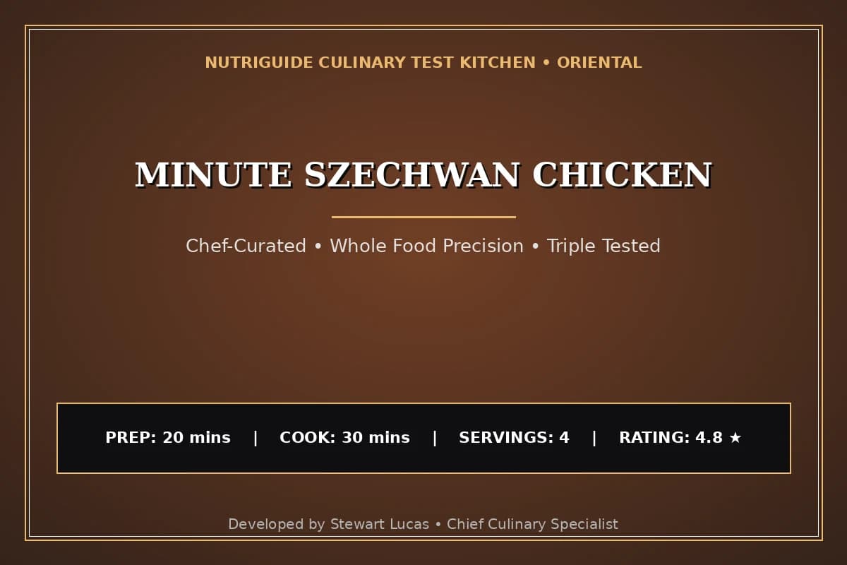 Minute Szechwan Chicken