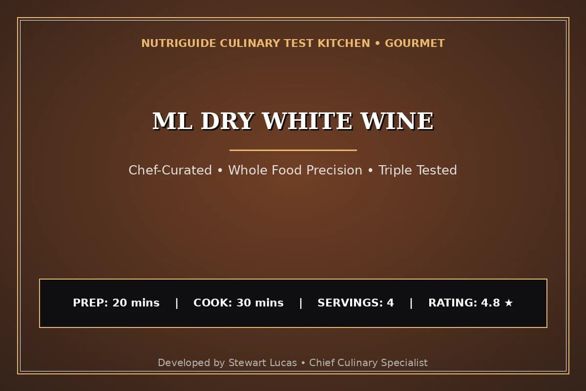Ml Dry White Wine