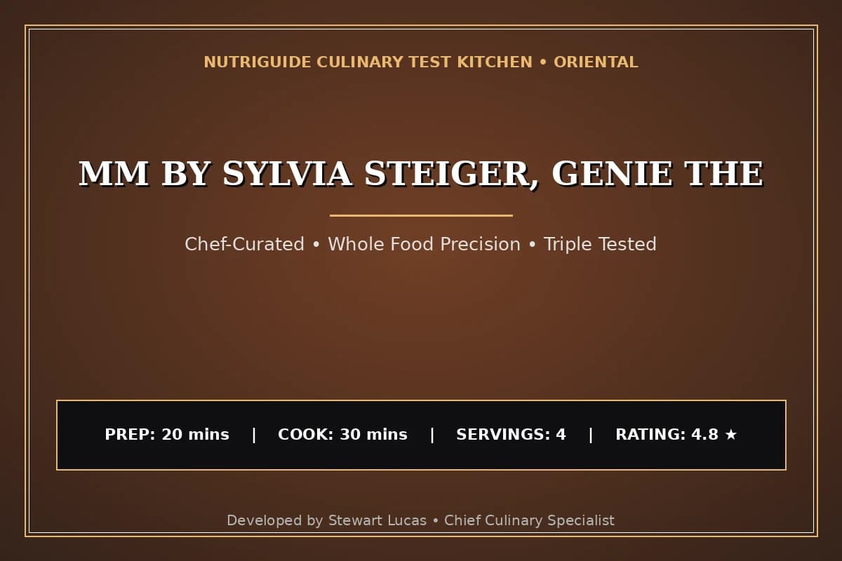 Mm By Sylvia Steiger, Genie The