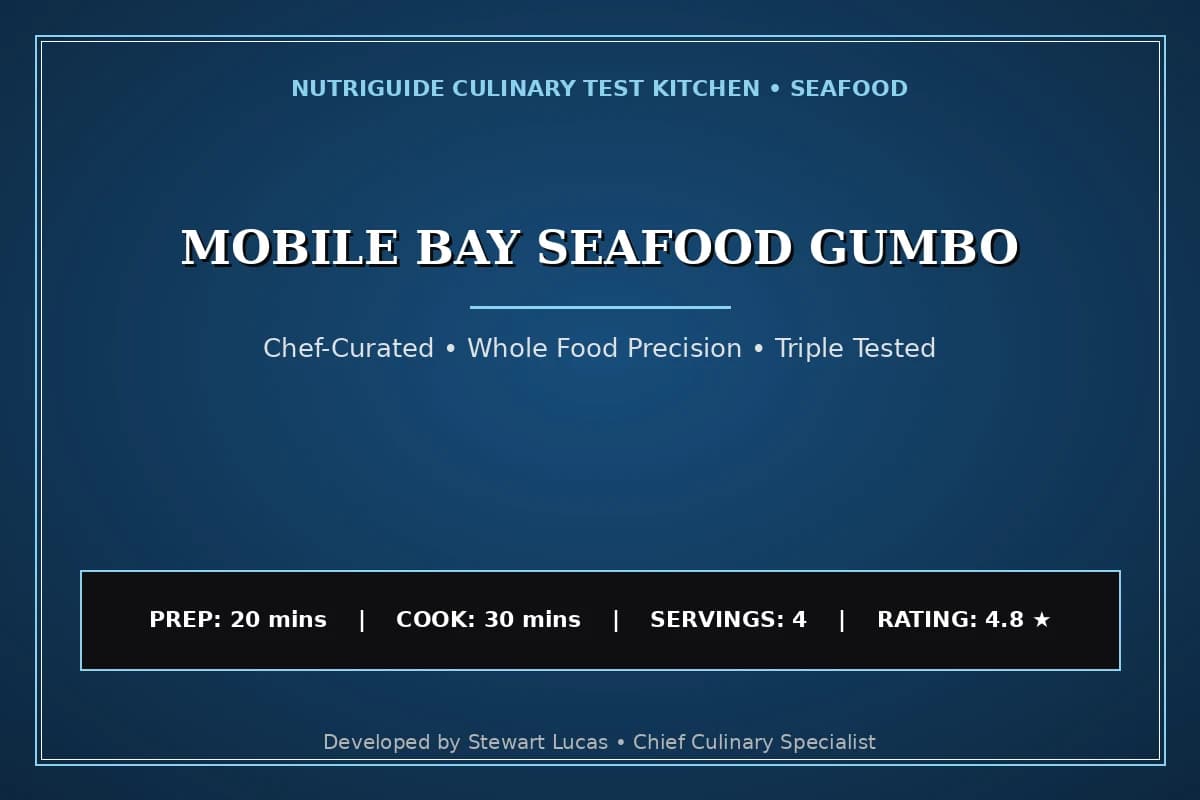 Mobile Bay Seafood Gumbo