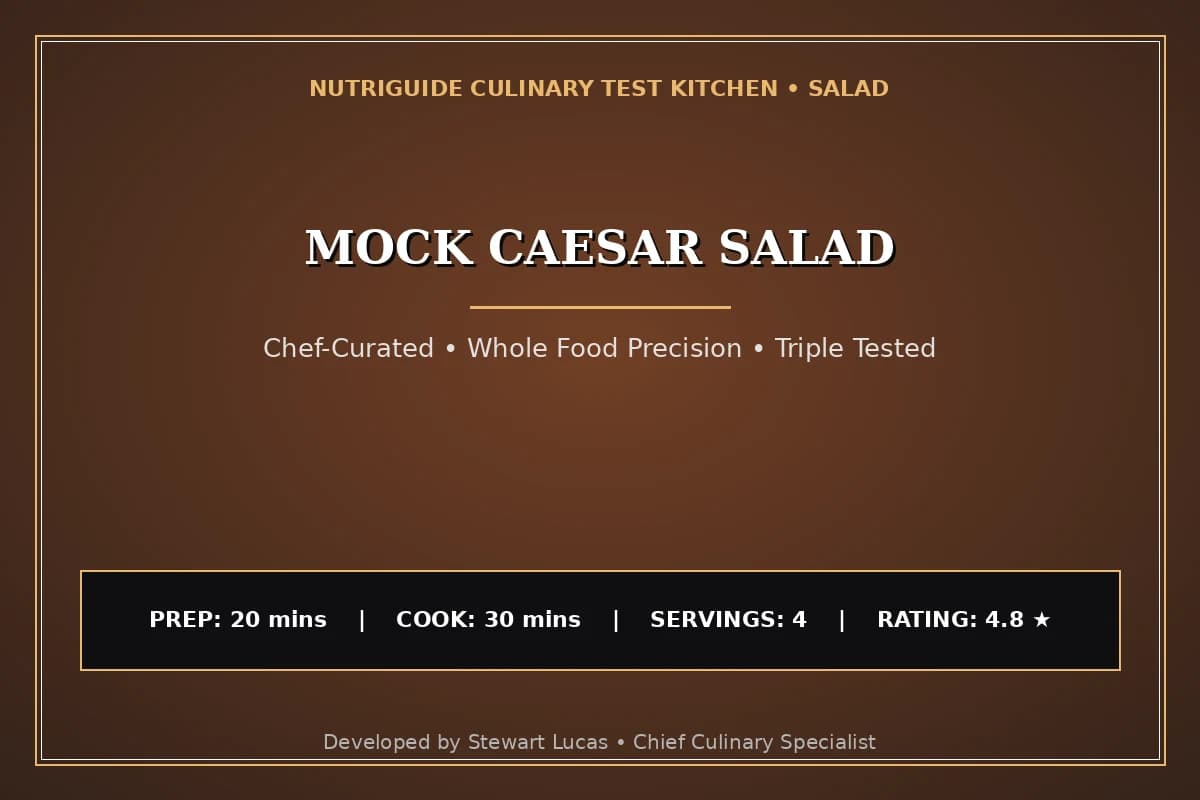 Mock Caesar Salad