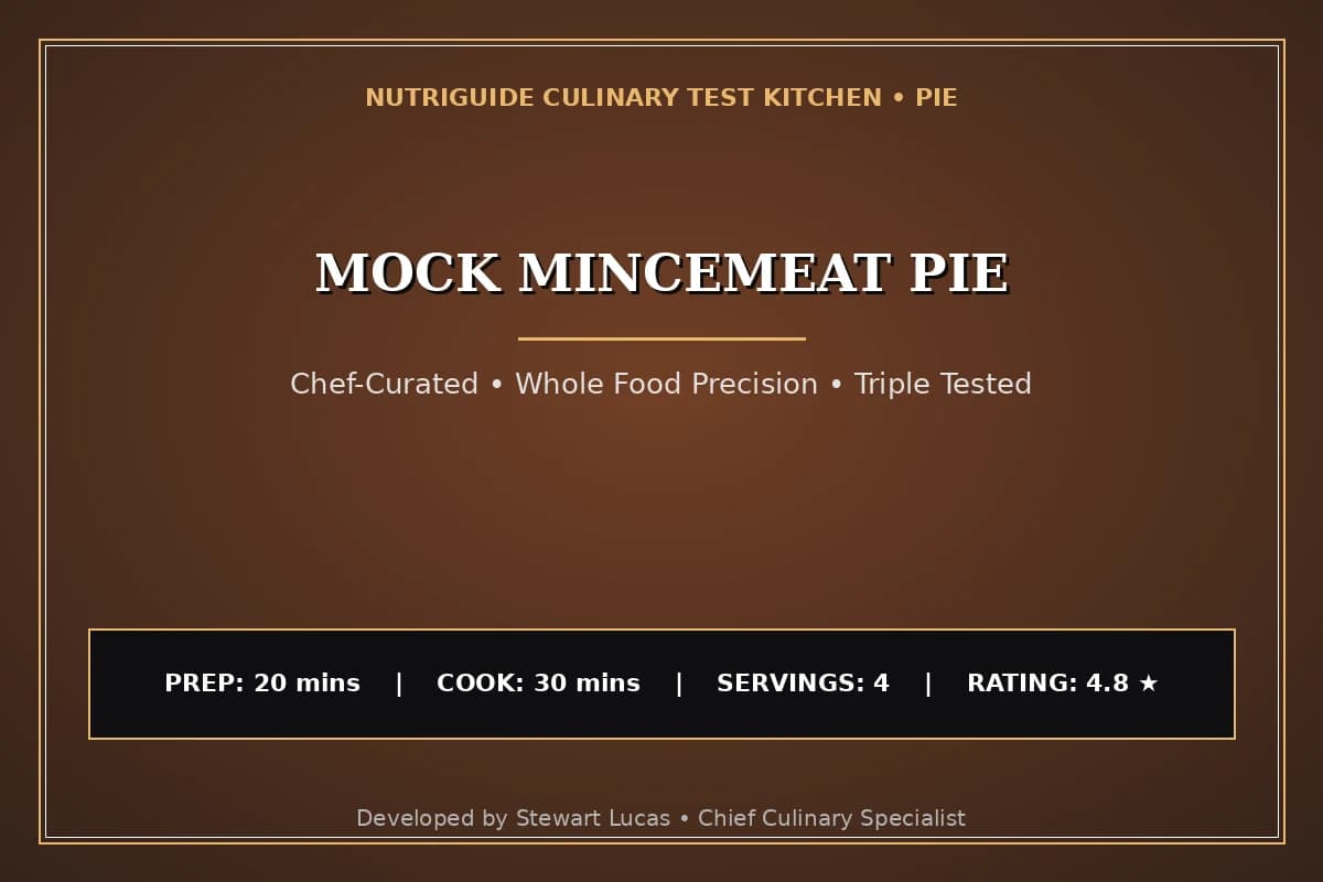 Mock Mincemeat Pie