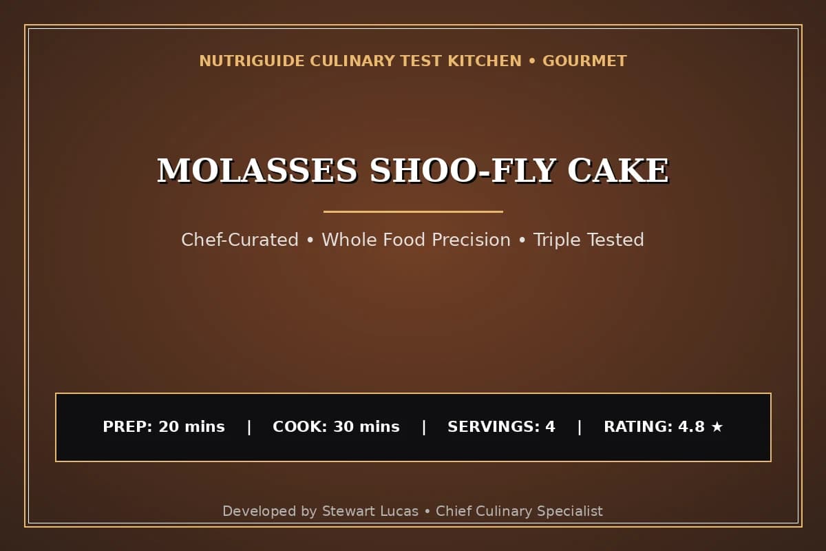 Molasses Shoo-Fly Cake