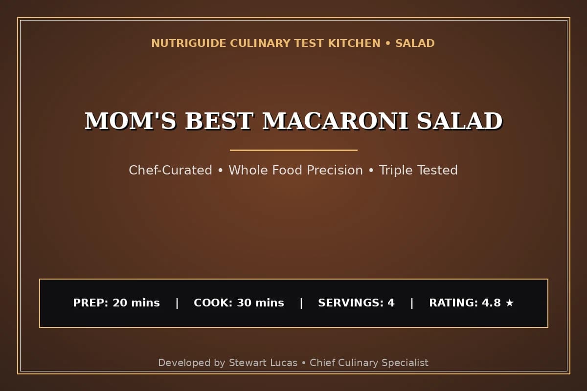 Mom'S Best Macaroni Salad