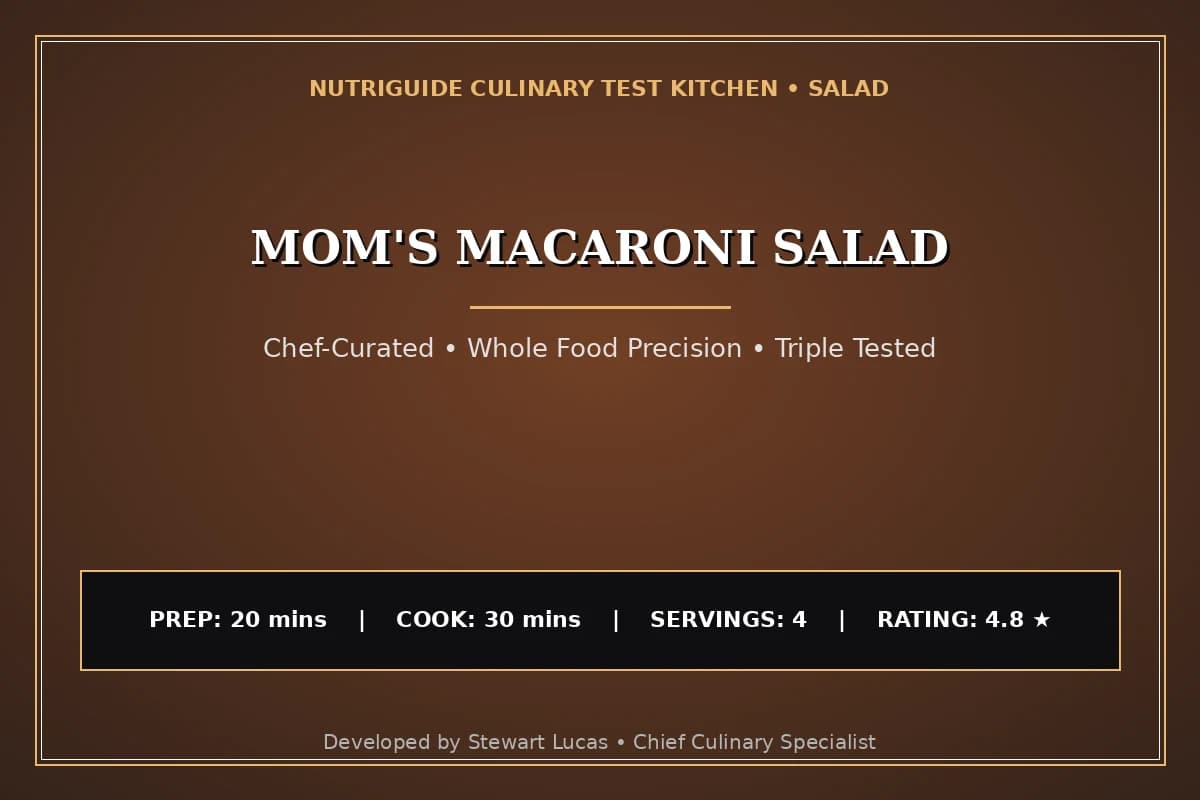 Mom'S Macaroni Salad