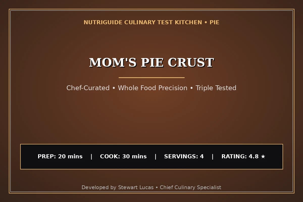 Mom'S Pie Crust