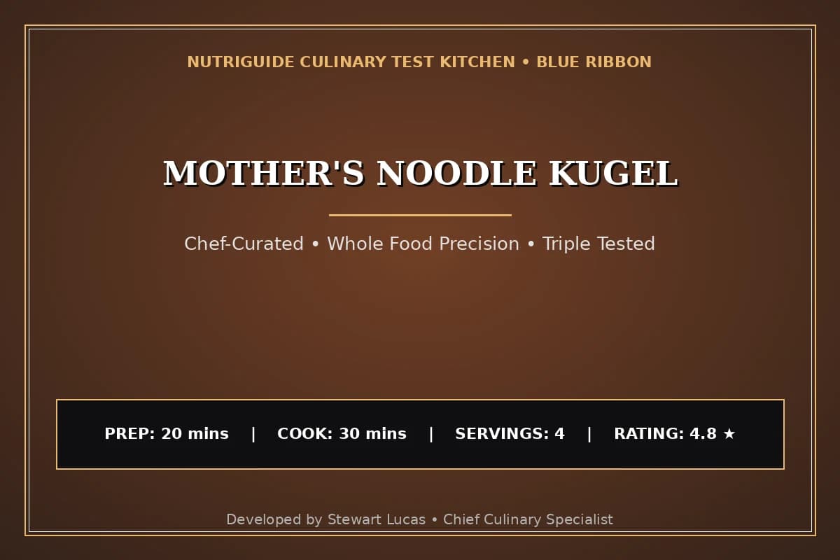 Mother'S Noodle Kugel
