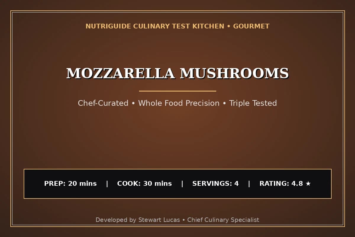 Mozzarella Mushrooms