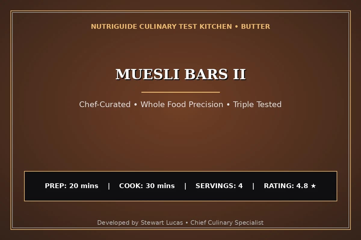Muesli Bars Ii