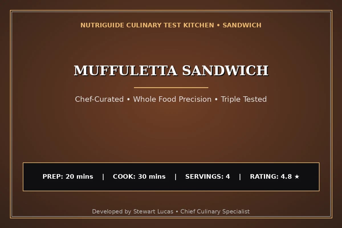 Muffuletta Sandwich