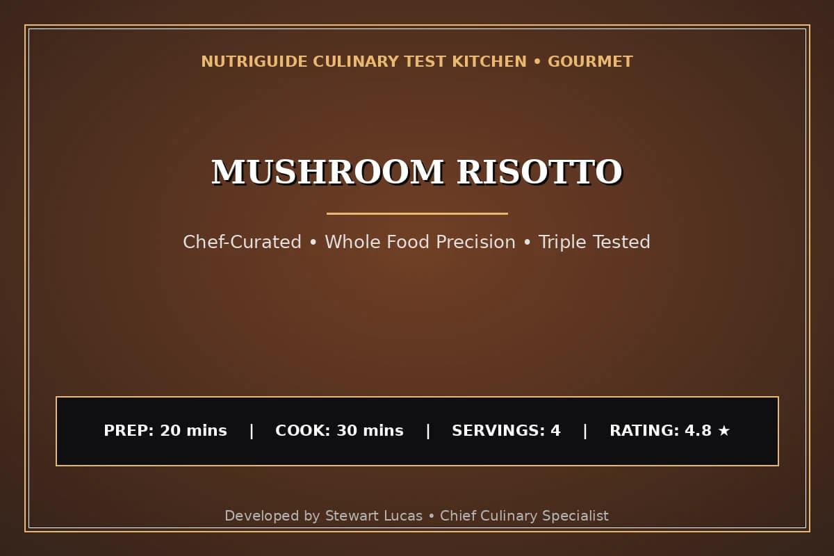 Mushroom Risotto