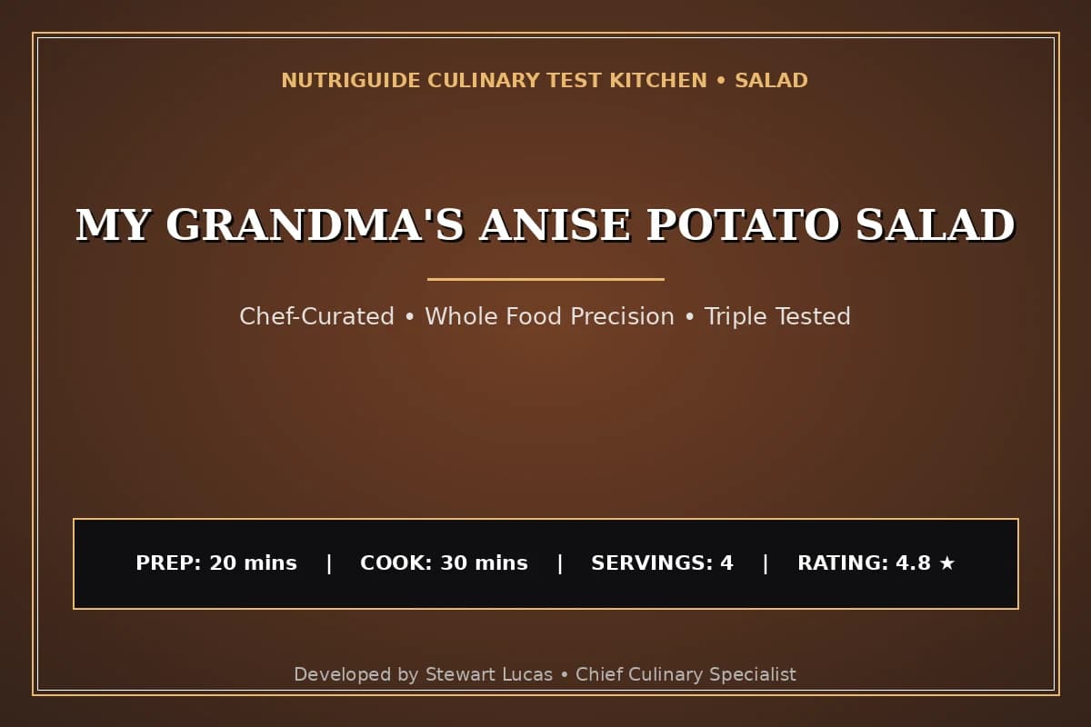 My Grandma'S Anise Potato Salad