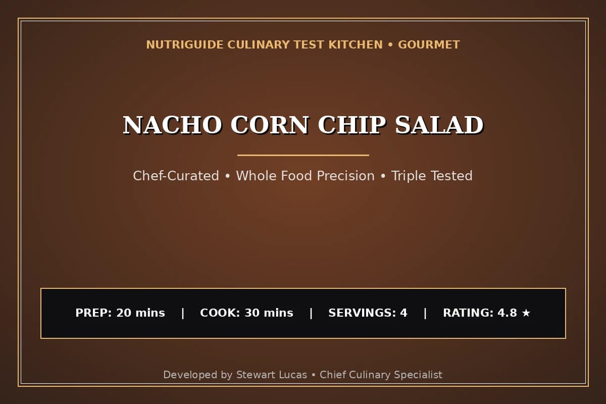 Nacho Corn Chip Salad