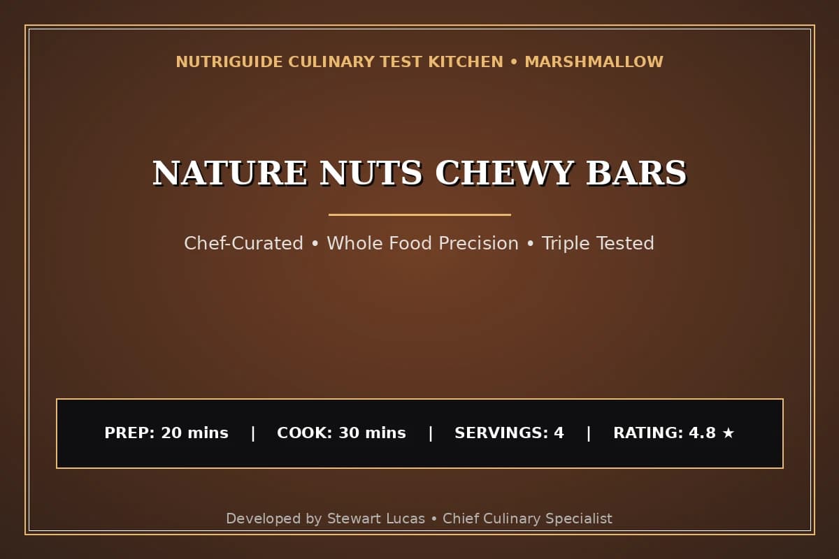 Nature Nuts Chewy Bars