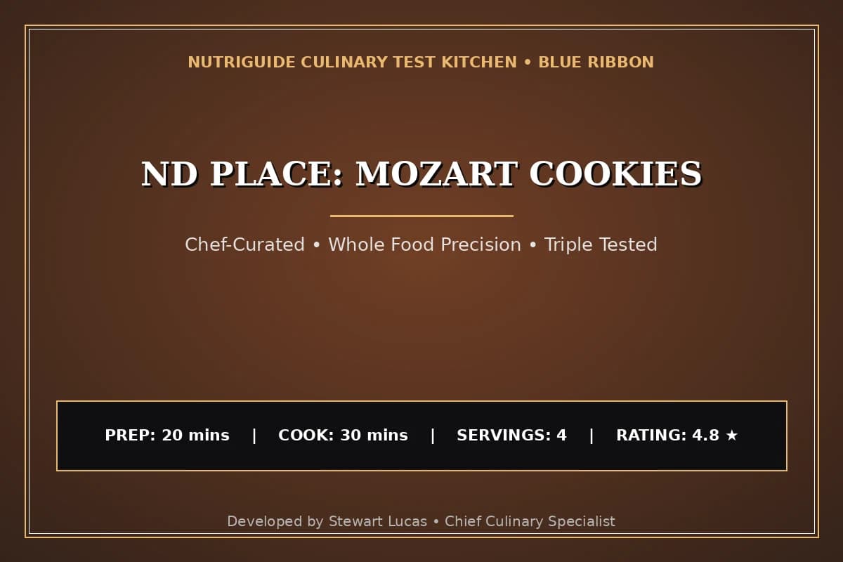Nd Place: Mozart Cookies