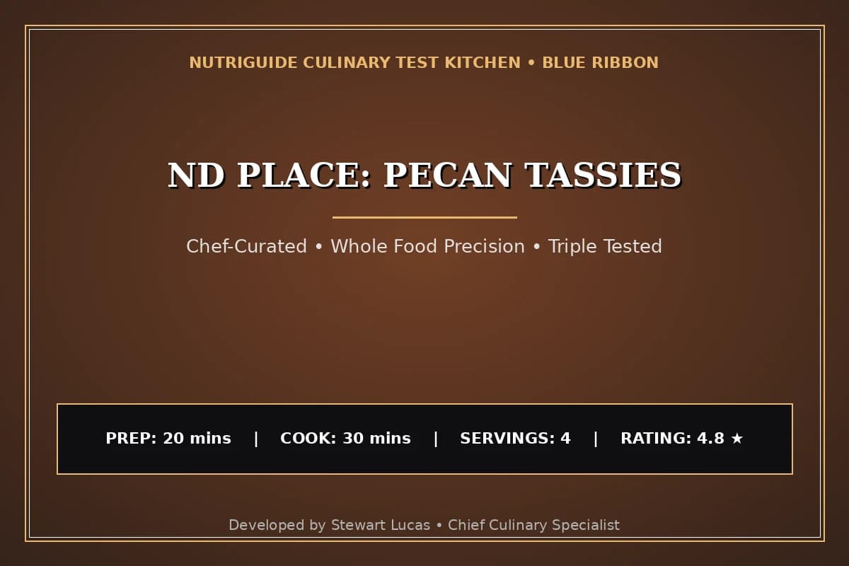 Nd Place: Pecan Tassies